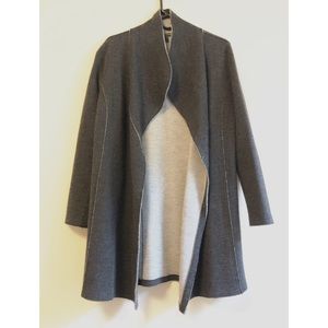 Eileen Fisher Double Knit Merino Wool Cardigan